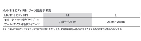 【ダイビング用フィン】GULL/ガルマンティスドライフィンGF-2283・GF-2285[30309061]