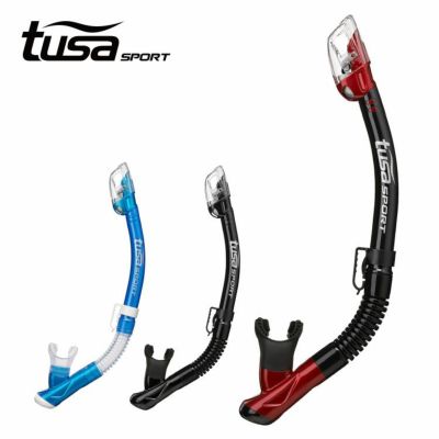 男性向け<br>tusa sport/ツサスポーツ USP250 ドライスノーケル スキューバダイビング シュノーケル