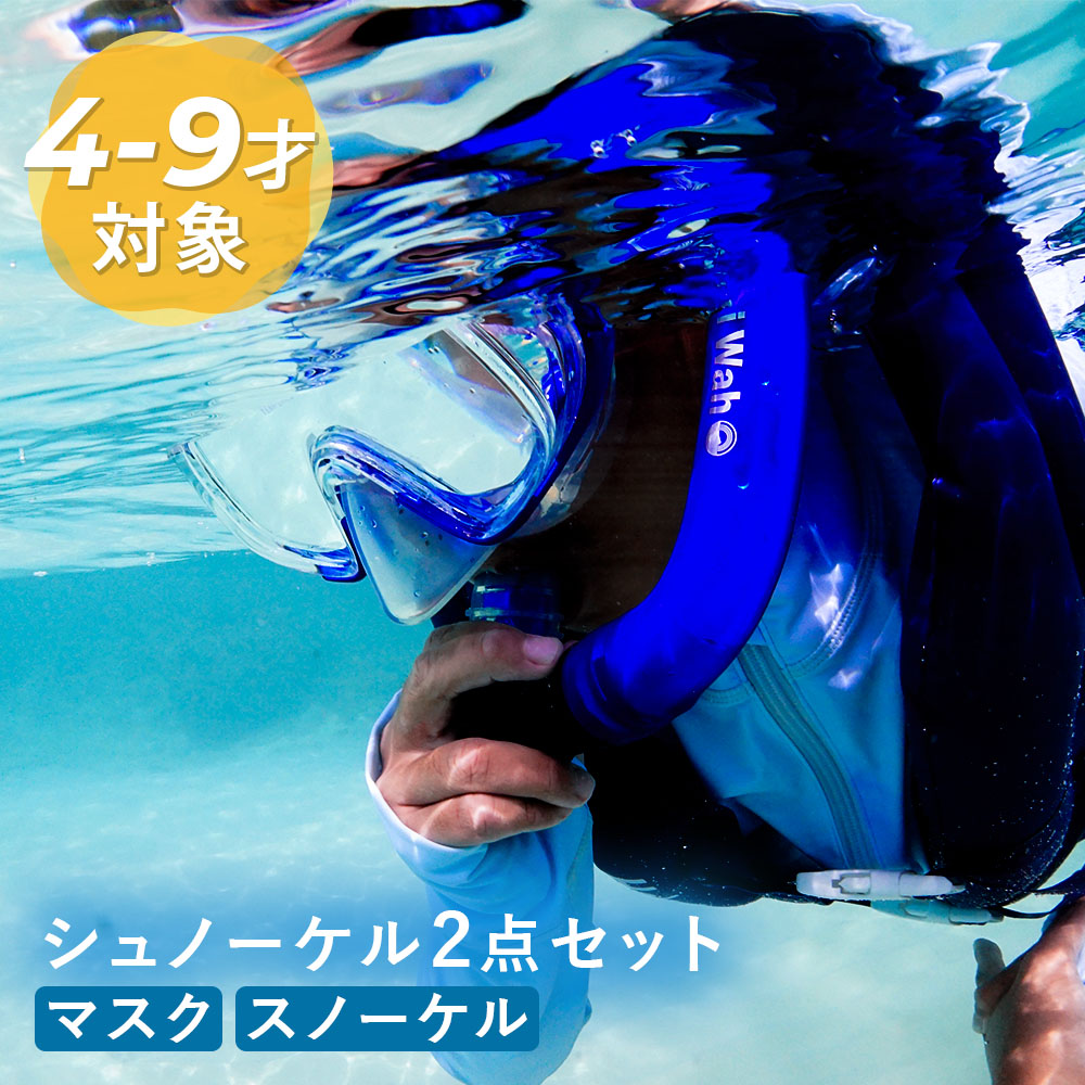 シュノーケリングセットのカラー