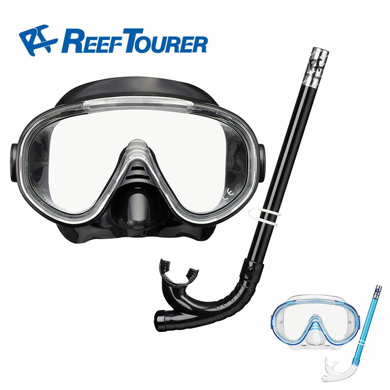 こども用（4～9歳）シュノーケリングセット 2点 REEF TOURER/リーフ 