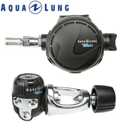 シンプル機能<br>ダイビング レギュレーター AQUALUNG アクアラング タイタンクラシック 重器材