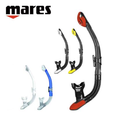 ドライスノーケル mares マレス エルゴ ドライ ダイビング 軽器材|シュノーケル シュノーケリング スノーケル スノーケリング ダイビング用品