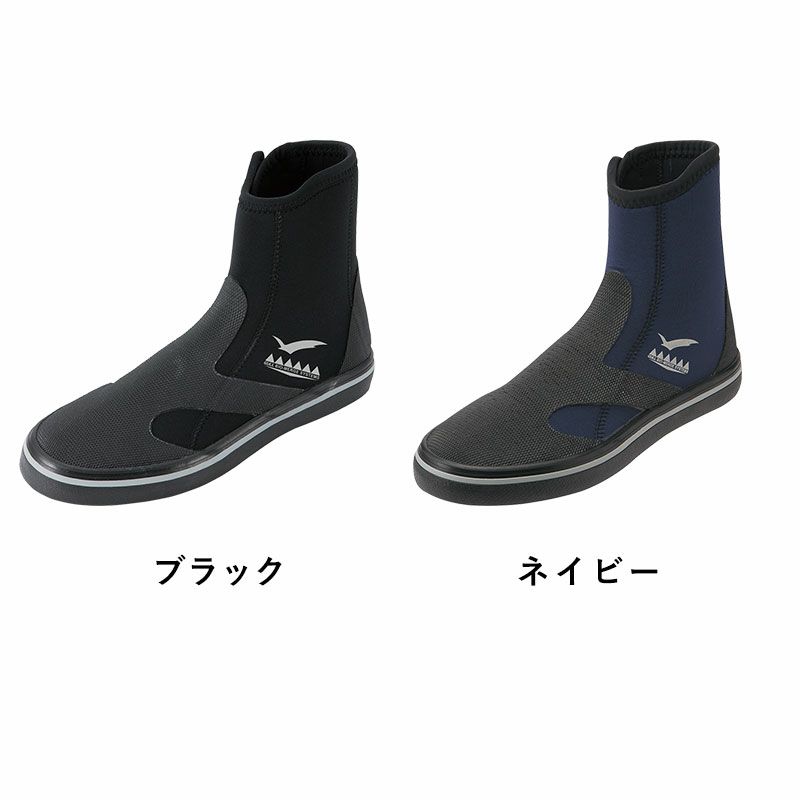 GA-5644ダイビングブーツGULL/ガルGSブーツウィメンズダイビングブーツファスナー付