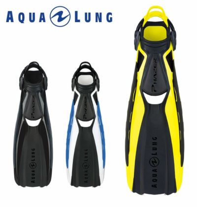 中・上級者向け<br>AQUALUNG/アクアラング フェイザーフィン ダイビング バンジーストラップ