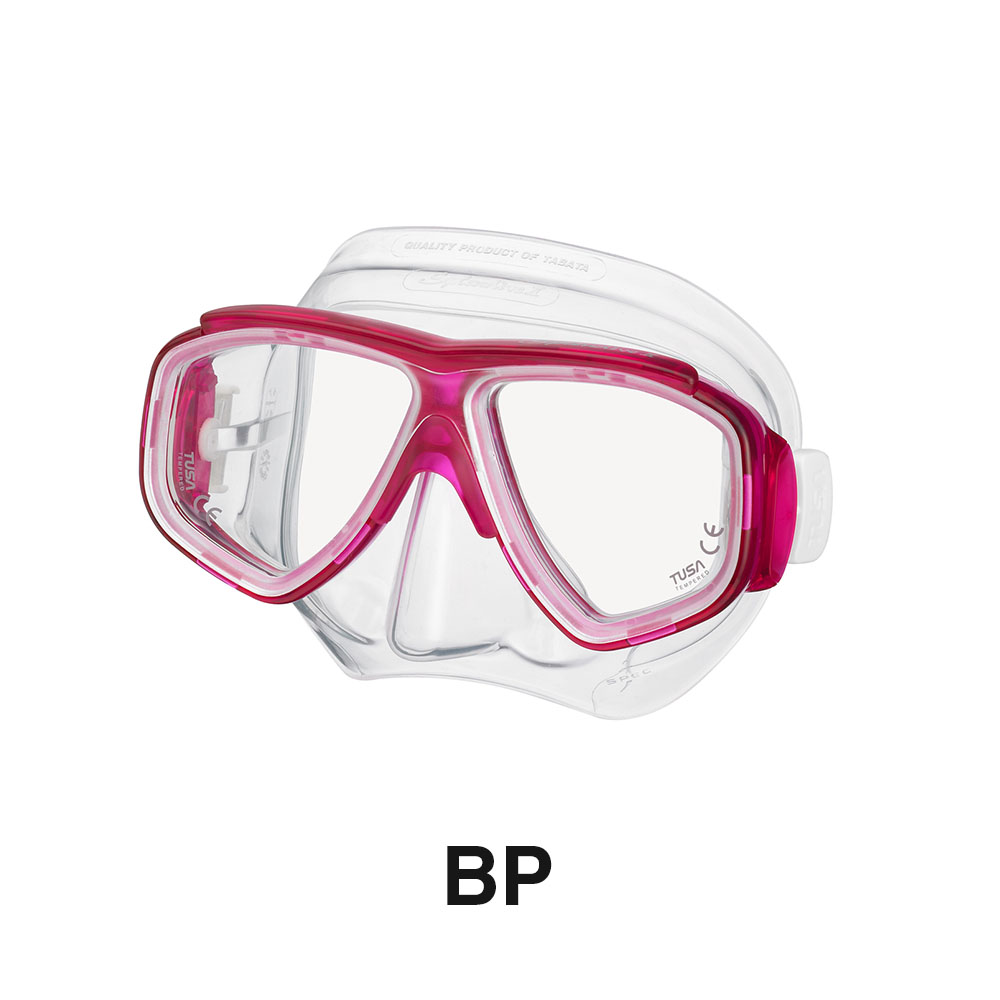 ダイビングマスクTUSA/ツサM7500/M7500QBスプレンダイブIIマスク軽器材水中メガネ二眼タイプ