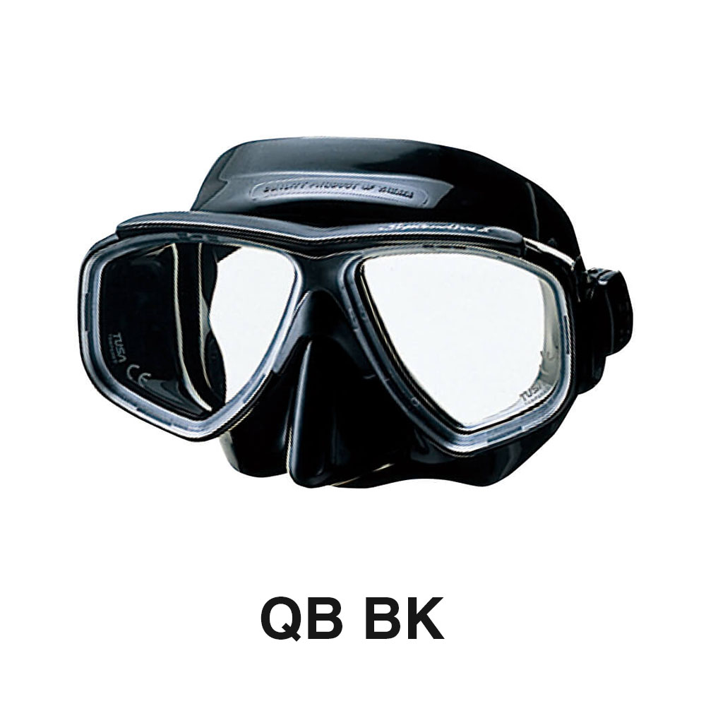 ダイビングマスクTUSA/ツサM7500/M7500QBスプレンダイブIIマスク軽器材水中メガネ二眼タイプ