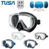 ダイビングマスクTUSAツサM3001FreedomTri-Questスキューバダイビングスキンダイビングシュノーケリングダイビングマスク