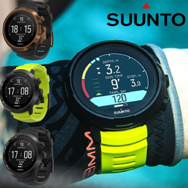 洗練されたデザインSUUNTO/スント D5 ダイブコンピューター 充電式 カラーディスプレイ 日本語表示切替 | Diving＆Snorkeling  AQROS