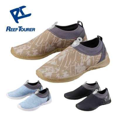 男女兼用（23～28cm）<br>サマーシューズ REEF TOURER/リーフツアラー サマーシューズ RA0110  シュノーケリング マリンシューズ ウォーターシューズ 海遊び 川遊び 水陸両用