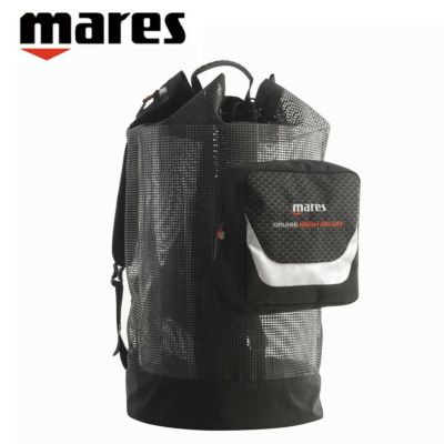 背中が濡れない防水仕様<br>123.5L メッシュバッグ mares/マレス クルーズバックパックメッシュデラックス 大容量 バックパック
