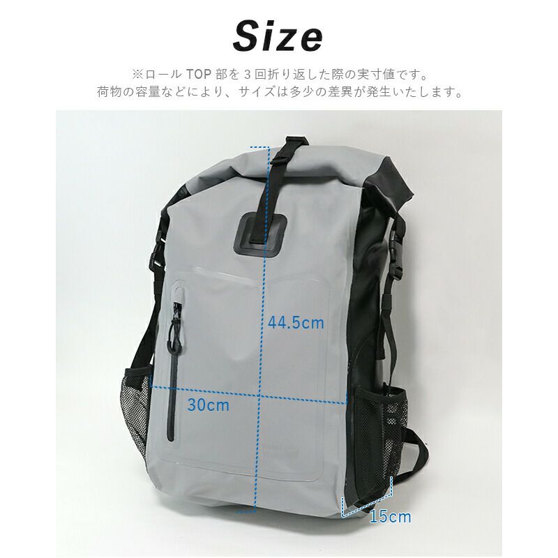 30L 防水バックパックリュック バックパック HeleiWaho/ヘレイワホ 