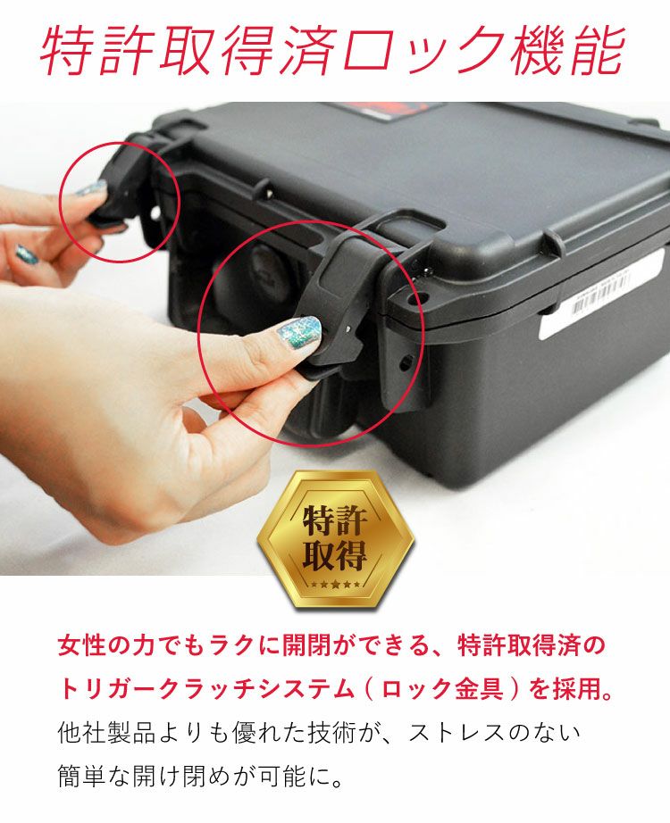 SKB エスケービー ウォータープルーフ ハードケース iSeries 0907-4 