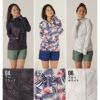 ラッシュガードレディースHeleiWahoヘレイワホラッシュパーカー長袖パーカーUPF50+でUVカット大きいサイズで体型カバー