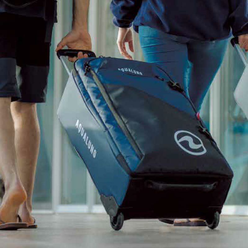 AQUALUNGアクアラングエクスプローラーローラーキャリーキャリーバッグ