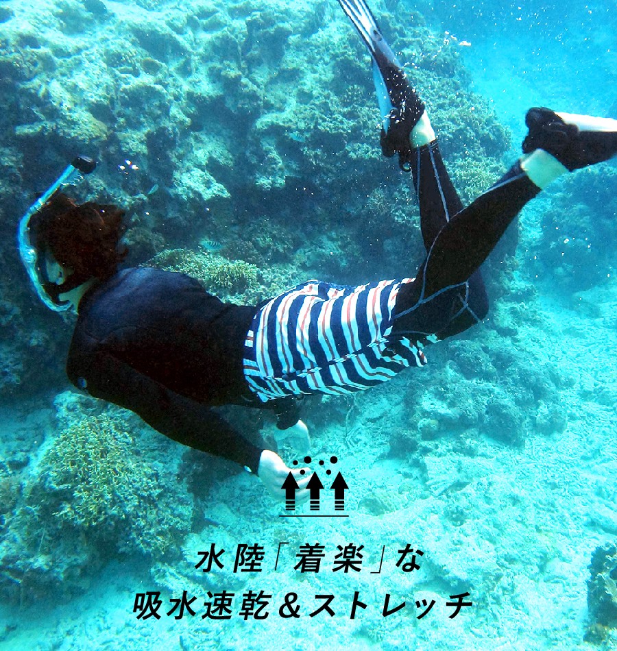 ラッシュガード メンズ レギンス サーフパンツ コンプレッション Heleiwaho ヘレイワホ 水着 Upf50 足 Uvカット ウェットスーツ インナー シュノーケリング 海 プール ラッシュレギンス ラッシュパンツ インナーパンツ 接触冷感 冷感 Diving Snorkeling Aqros