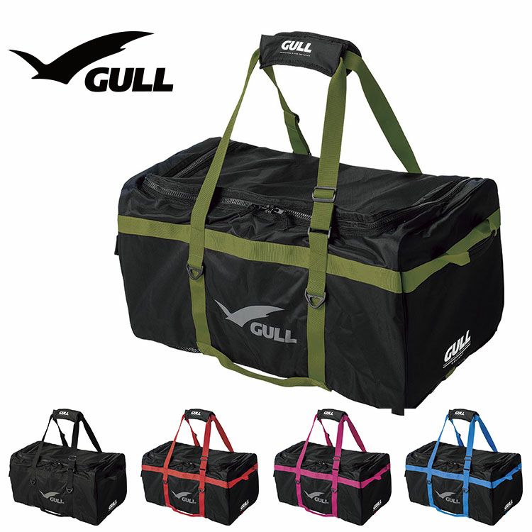 運搬に便利なグリップ付き85L メッシュバッグ GULL/ガル スクエア 