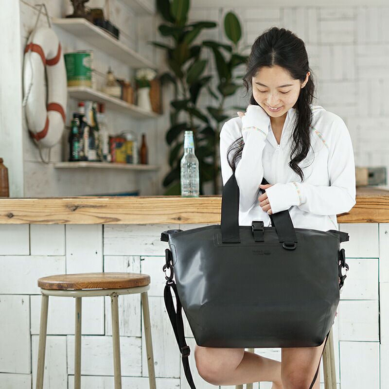 防水トートバッグHeleiWahoヘレイワホメンズレディース大きめ大容量肩がけ2way防水バッグウォータープルーフバッグダイビングシュノーケリングサーフィンSUP釣りプール海水浴フェス通学ウォータープルーフ撥水非常用持ち出し袋