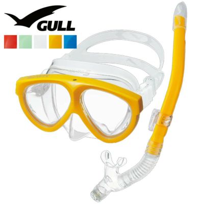 ダイビング マスク シュノーケル セット 軽器材 2点セット GULL マンティス 5 カナールドライ ダイビングマスク スノーケル シュノーケリングセット スキューバダイビング  度付き 対応  【mantis5-canaldry】