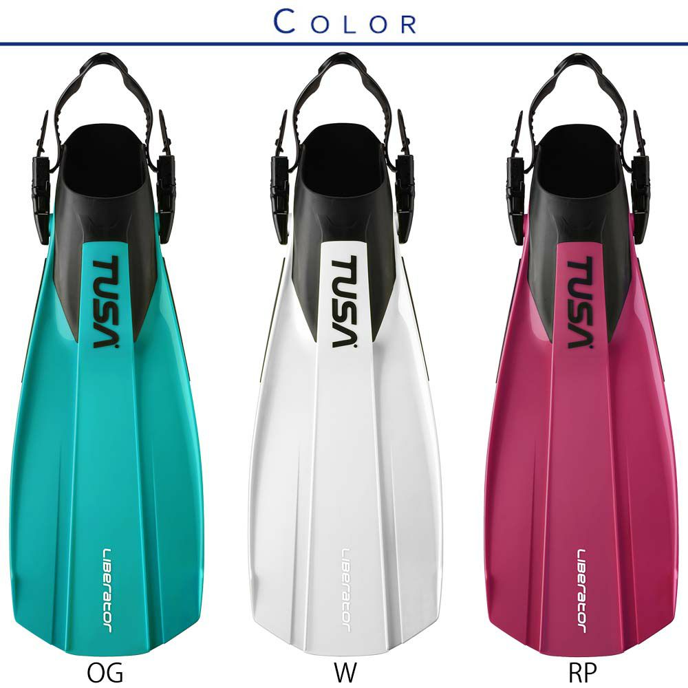 TUSA ツサ ダイビング マスク シュノーケル フィン セット 軽器材 3点 