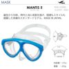 ダイビングマスクシュノーケルがセットでお得！なスキューバダイビング軽器材セット【mantis5-leiladry】