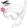 ダイビング マスク シュノーケル セット 軽器材 2点セット GULL