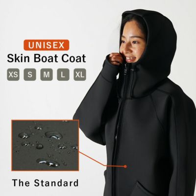1.7mm ボートコート 男女兼用 スキンジャケット The standard アウトドア ダイビング サーフィン 釣り 防寒防風