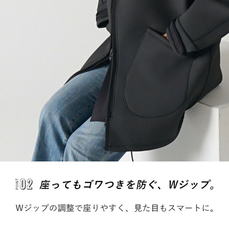 ウェットスーツボートコートメンズ/レディーススキン素材のウェットスーツジャケットウエットスーツAROPECアウトドアコート|ナイロンパーカー防寒着釣り防寒ウインドブレーカーダイビングシュノーケリングスノーケリングサーフィン素材シュノーケル