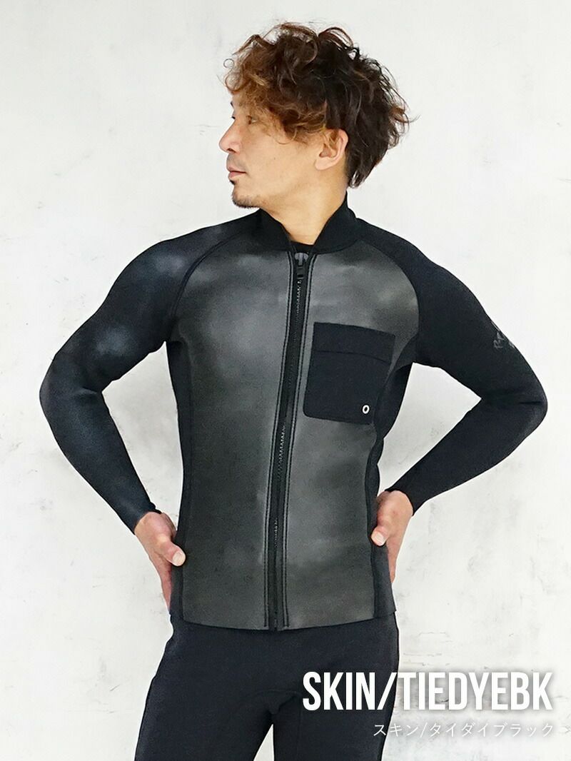 ウェットスーツメンズ1.5mmジャケットタッパセパレートHeleiWahoヘレイワホPopLifeおしゃれサーフィンダイビングスキンダイビングSUPシュノーケリングetc