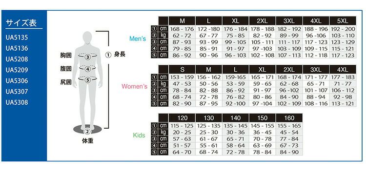 マリンウェア TUSA SPORTS ツサスポーツ UA5135 マリンウェア