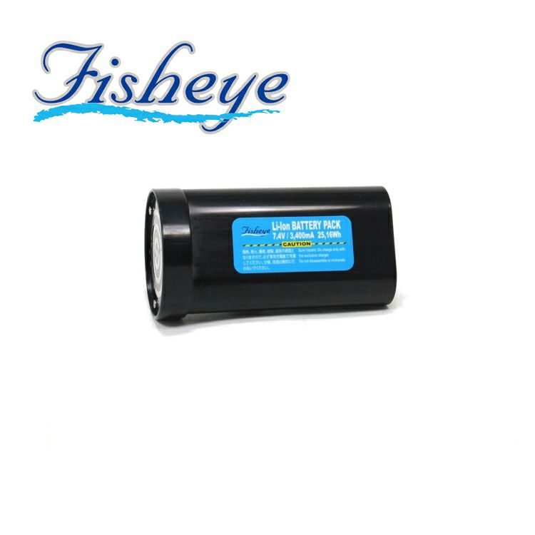 FISHEYE/フィッシュアイFIXNEOスペアバッテリー3400L【30359】