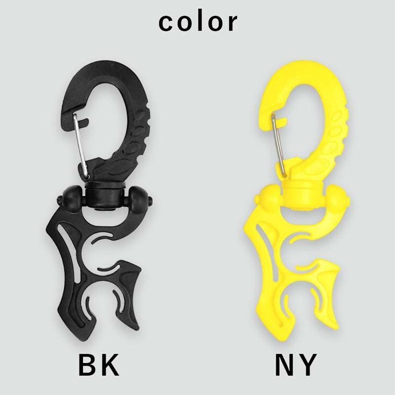 ホースホルダーホースホルダーダイビングアクセサリーパーツプラスチック製オクトパスゲージBCD重器材