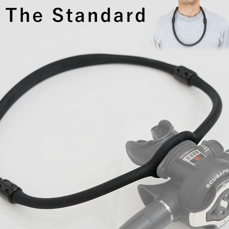 ネックレギュレーターホルダーダイビングアクセサリーテックダイブ重器材