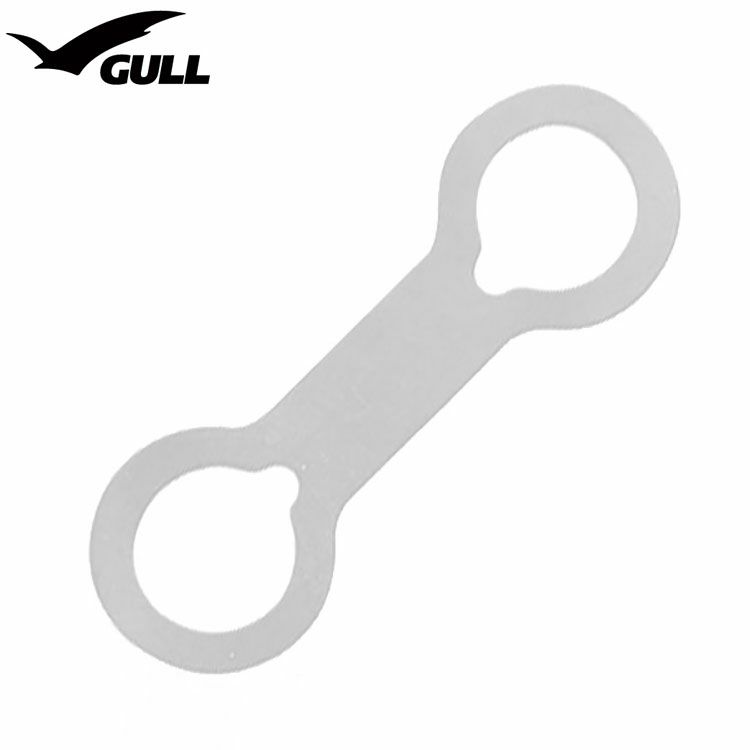 GULL/ガルスノーケルパイプ止め【クリアシリコン】KS-3904