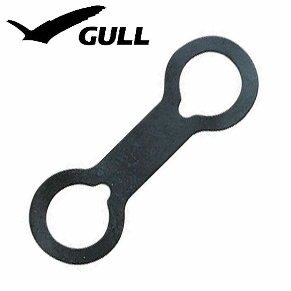 GULL/ガルスノーケルパイプ止め【ブラックラバー】KS-3901