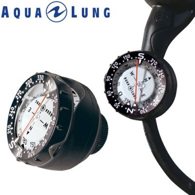 ダイビング コンパス AQUALUNG アクアラング プレシス ホースマウントタイプ 重器材 ゲージ