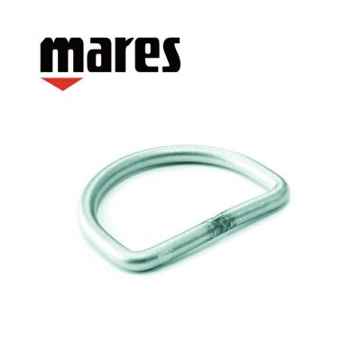 D-リング SS 316 フラット 10個入り  mares マレス ダイビング用 スキューバダイビング ダイビング用品 スキューバダイビング用 スキューバダイビング用品 スクーバ― スクーバダイビング