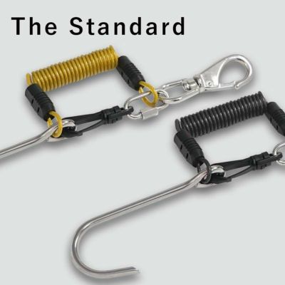 使いやすいコイルタイプ<br>カレントフック リーフフック ワイヤーコイル 1.3m The Standard