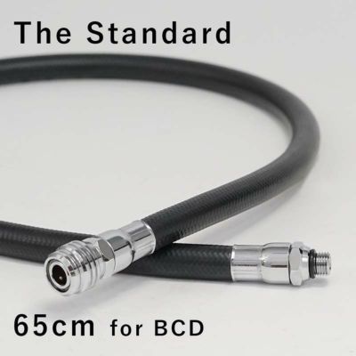 インフレーター ホース 交換用ホース The Standard ザ・スタンダード ダイビング アクセサリー パーツ 65cm