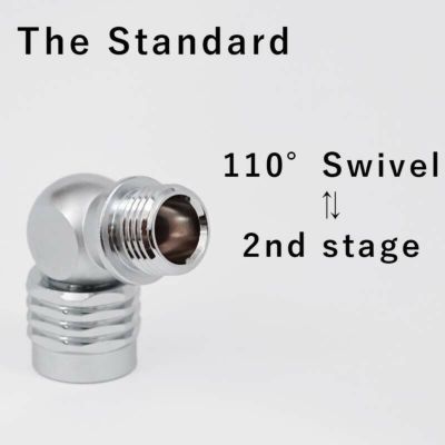 スイベルアダプター　レギュレーター用 100°The Standard ザ・スタンダード ダイビング アクセサリー パーツ レギュレーター 重器材 アゴ楽 あごらく