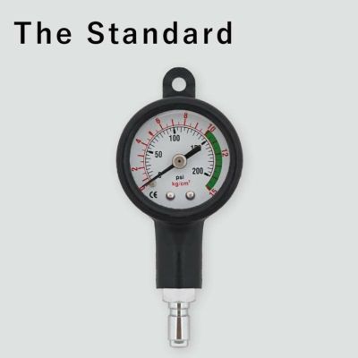 中圧値のチェック<br>検圧計 中圧計 チェッキングゲージ The Standard ザ・スタンダード オーバーホール ダイビング メンテナンス 中圧値