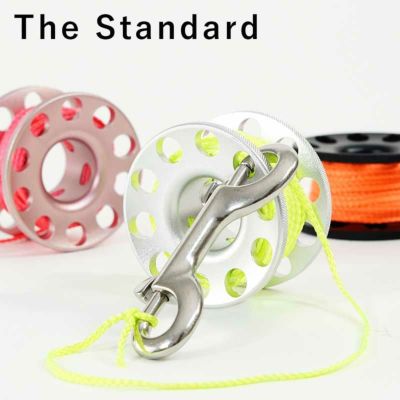 フィンガーリール The Standard ザ・スタンダード リール シグナル フロート用 ダイビング アクセサリー パーツ ロープ 10m コンパクト