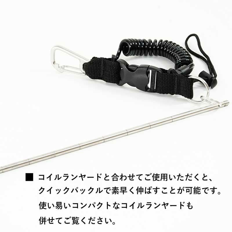 丈夫なステンレス製指示棒 ポインター ステンレス The Standard/ザ・スタンダード スキューバダイビング  Diving＆Snorkeling AQROS