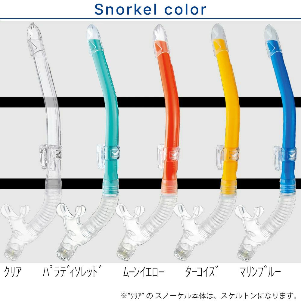ダイビングマスクとシュノーケルがセットでお得！なスキューバダイビング軽器材セット【mantis-canaldry】