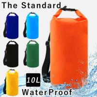 防水バッグドライバッグ10LTheStandardザ・スタンダードプールバッグ海海水浴アウトドアショルダー肩掛けスイミング雨防水2way防水ポーチキャンプダイビングマリンスポーツシュノーケルスノーケル