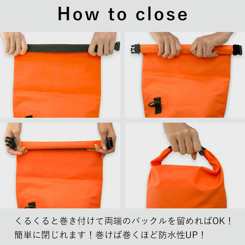 防水バッグドライバッグ10LTheStandardザ・スタンダードプールバッグ海海水浴アウトドアショルダー肩掛けスイミング雨防水2way防水ポーチキャンプダイビングマリンスポーツシュノーケルスノーケル