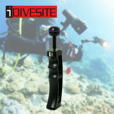 I Divesite グリップ ボールマウント 水中撮影 水中ライト アクセサリ 水中カメラ 写真 動画 撮影 Diving Snorkeling Aqros