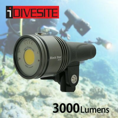 I Divesite I Torch Pro8 ダイビングライト Led 水中ライトビデオライト ダイビング 水深100m対応 3000ルーメン マクロ ワイド 白色光 赤色光 Ysマウント Diving Snorkeling Aqros