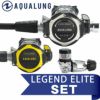 レギュレーターセットAQUALUNG/アクアラングLEGENDELITE/レジェンドELITEダイビングスキューバスキューバダイビングスクーバスクーバダイビング