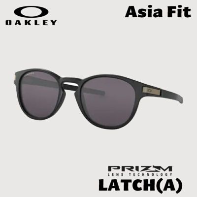 OAKLEY オークリー LATCH (A) Matte Black/Prizm Grey OO9349-1953 サングラス メンズ レディース スポーツサングラス ドライブ スポーツ ゴルフ ランニング 釣り 自転車 テニス サーフィン SUP マリンスポーツ 野球