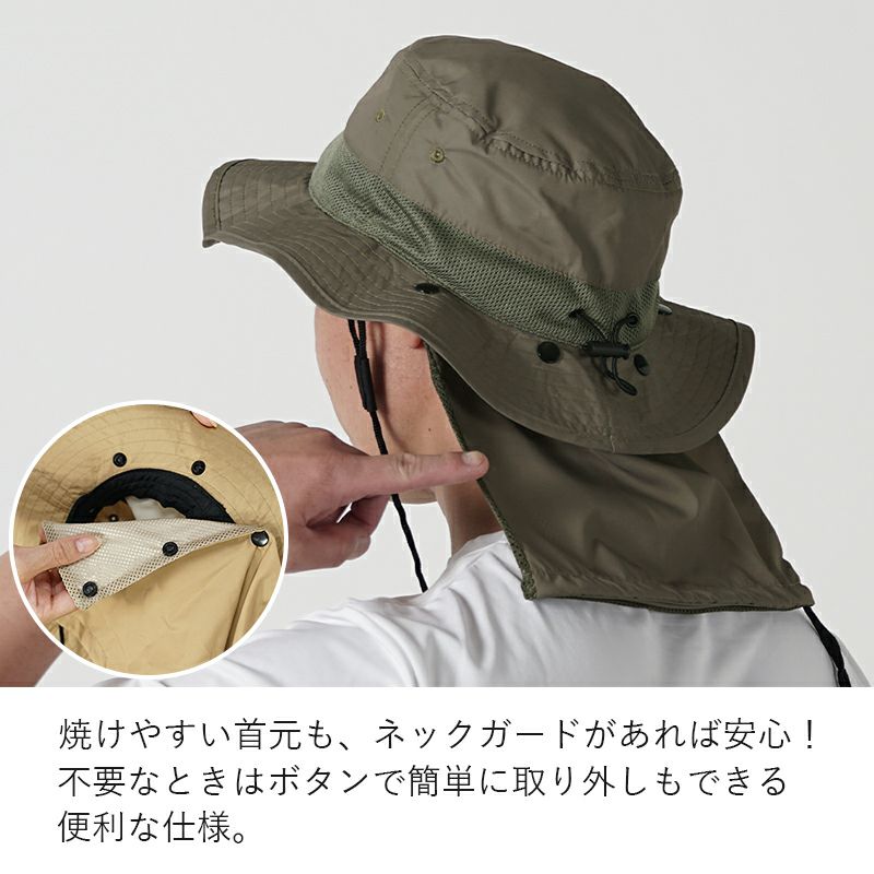 サーフハットメンズビーチハットサファリハットHeleiWahoヘレイワホハット帽子UVカット